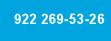 922 269-53-26